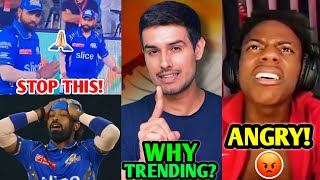 This Needs to be STOPPED Now…🙏 Dhruv Rathee Speed ANGRY MrBeast amp CarryMinati QUITS Rohit Hardik [upl. by Hannala371]