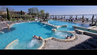 Terme di Sirmione 2022 22 minuti di tour allinterno della struttura [upl. by Lenrow]