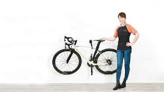 IBERA IBST14 Bicycle Wall Hanger [upl. by Nylorak]