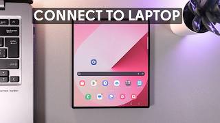 How to Connect Samsung Galaxy Z Fold 6 to LaptopPC  Fast File Transfer Guide [upl. by Oiralednac]