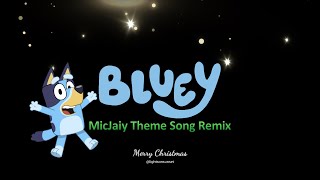 Bluey Theme Song Remix  2023 Christmas Lights [upl. by Hteik]