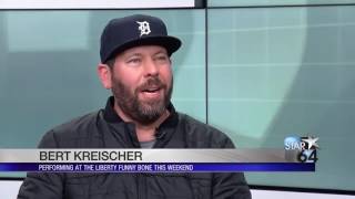 Bert Kreischer Makes Local News The Funniest Ever [upl. by Enotna]