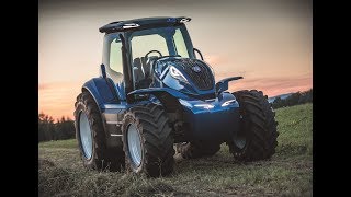 The New Holland Agriculture Methane Powered Concept Tractor Full Version [upl. by Odlonyer]