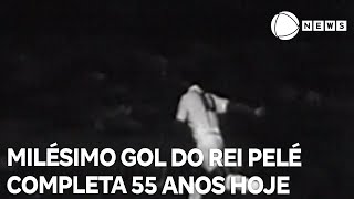 Milésimo gol do rei Pelé completa 55 anos hoje [upl. by Yv801]