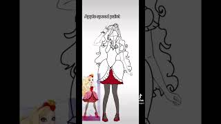 Apple white speed paint ❤️🍎 speedart speedpaint applewhite everafterhigh [upl. by Peri304]