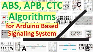 ABS APB and CTC Algorithms for Model Railroad Signaling SystemVideo24 [upl. by Gilburt]