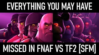 EVERY ReferenceMeme in FNAF vs TF2 SFM [upl. by Llerahc568]