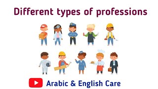 Different types of professions 68 vocabularies [upl. by Ayotnahs]