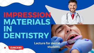 II3  Impression materials Classification of impression materials Applification features [upl. by Edelstein751]