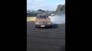 13b turbo rx4 burnout [upl. by Rugen]