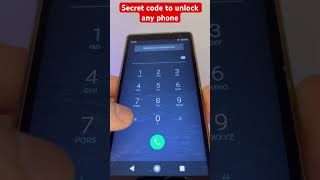 Secret code to unlock ANY PHONE 📱 🔓 smartphone trending tricks [upl. by Torras]