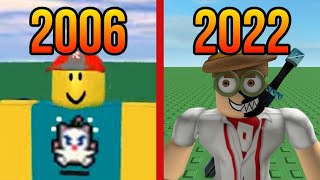 La EVOLUCION De Los AVATARES De ROBLOX 20062022 [upl. by Burdett677]