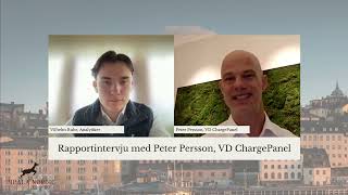 ChargePanel  Rapportintervju Q3 2024 med VD Peter Persson [upl. by Octavla]