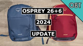 New 2024 Updated Osprey Daylite 266 Expandable Travel Pack [upl. by Solracsiul]