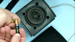 Speaker wire color check and test [upl. by Htebirol298]