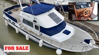 £95000 Trader 41 TRAWLER YACHT For Sale  MY ‘Witch Lady’ [upl. by Lupee]