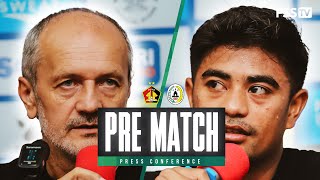 PreMatch Press Conference Persik Kediri vs PSS Sleman [upl. by Jr]