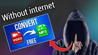 video to audio converter app free without internet video to audio free in mobile appTechmobfix [upl. by Buskus]