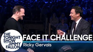 Face It Challenge with Ricky Gervais [upl. by Ashia]