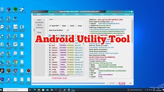 Android Utility Tool Update v15600 Added RPMB K3Y Mediatek [upl. by Eiggep]