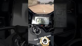 Gsxr 1000 vs zx10r [upl. by Missak]