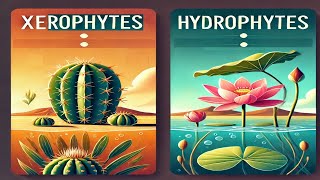 Xerophytes and hydrophytes How Plants Survive in Extreme Environments [upl. by Franciska240]