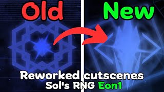 Old VS New Reworked Cutscenes in Eon 1  Sols RNG Eon1 [upl. by Atiuqrahc]