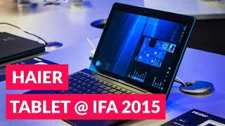 Haier W700 W1015A e W1165A anteprima da IFA 2015 • Ridble [upl. by Orapma758]