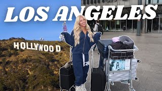 FLY TO LA WITH ME amp MY FIRST DAY [upl. by Enyal]