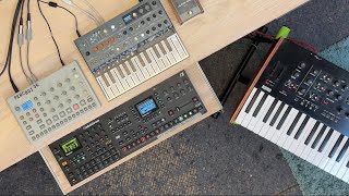 Ponderer’s Path Live  Digitakt Octatrack ModelCycles Microfreak Prologue [upl. by Ishmael]