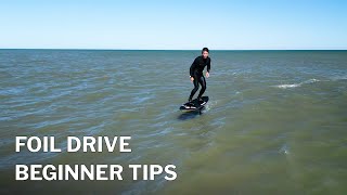 Beginner Foil Drive Tips with Josh Ku [upl. by Katherine]