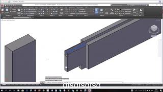 autocad 3D 2de graad houtbewerking prikbord tekenen van onderhoek [upl. by Estas310]