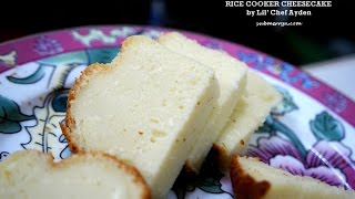 Rice Cooker Cake Easy and Delicious Cheesecake Recipe [upl. by Jovitah359]