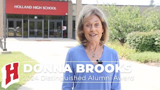 Distinguished Alumni  Donna Brooks [upl. by Imhsar]