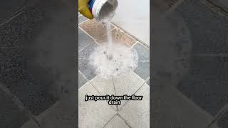 Unclog in SecondPowerful Drain Solutiondraincleaning homehacks clogfree [upl. by Damita179]