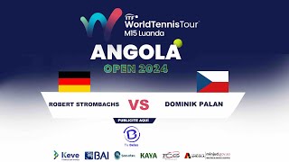 ROBERT STROMBACHS GER VS DOMINIK PALAN CZE ANGOLA OPEN M152024 FINAL [upl. by Booma]