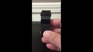 Fitbit Charge HR  Problem Battery Issue and solution to stuck locked and nonresponsive mode [upl. by Llabmik458]