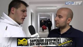 Petr Vondracek is happy with win over Radu Spinghel wants to return to SuperKombat [upl. by Nairoc]