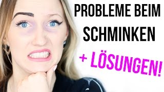 3 PROBLEME beim SCHMINKEN  LÖSUNGEN  TheBeauty2go [upl. by Hainahpez446]