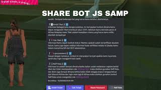 SHARE  Bot js ucp samp free  SAMP [upl. by Roseanne]