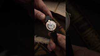 1980s Must de Cartier Tri Color in 30mm Gold plated silver cartier watches [upl. by Kauslick824]