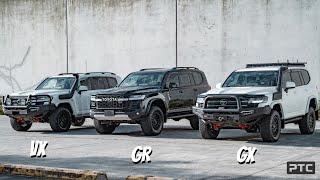 3x 300 Series Landcruisers GX VX amp GR Walk through [upl. by Namref89]