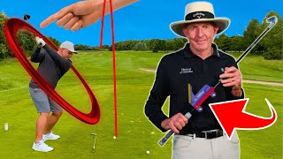 The WORLDS BEST GOLF COACH Transformed My Game On The GOLFZON SIMULATOR [upl. by Ainad]