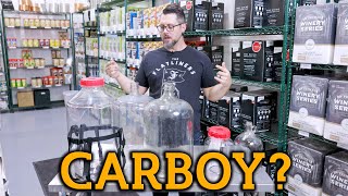 Home Brewing 101 Getting to Know Carboys [upl. by Arst]