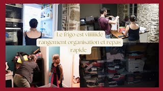 frigo vide rangement organisation et quotidien [upl. by Islean]