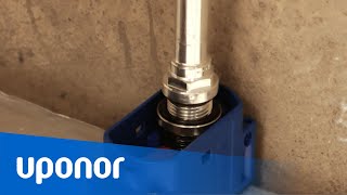 Uponor QampE Radiator Connections [upl. by Nalek726]