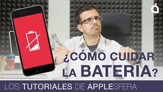 Cómo MEJORAR la batería de tu iPhone o iPad  Los Tutoriales de Applesfera [upl. by Leunammi]