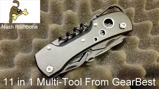 11 in 1 Multi Tool From GearBest [upl. by Ahsilem701]