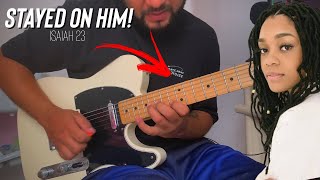 STAYED ON HIM ISAIAH 26 Guitar interpretation  Kauan Araújo [upl. by Ulysses559]