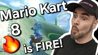 Mario Kart 8 200cc is CRAZY FAST [upl. by Vaas]